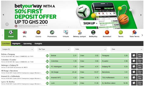 Betway Ghana Casino Review .
